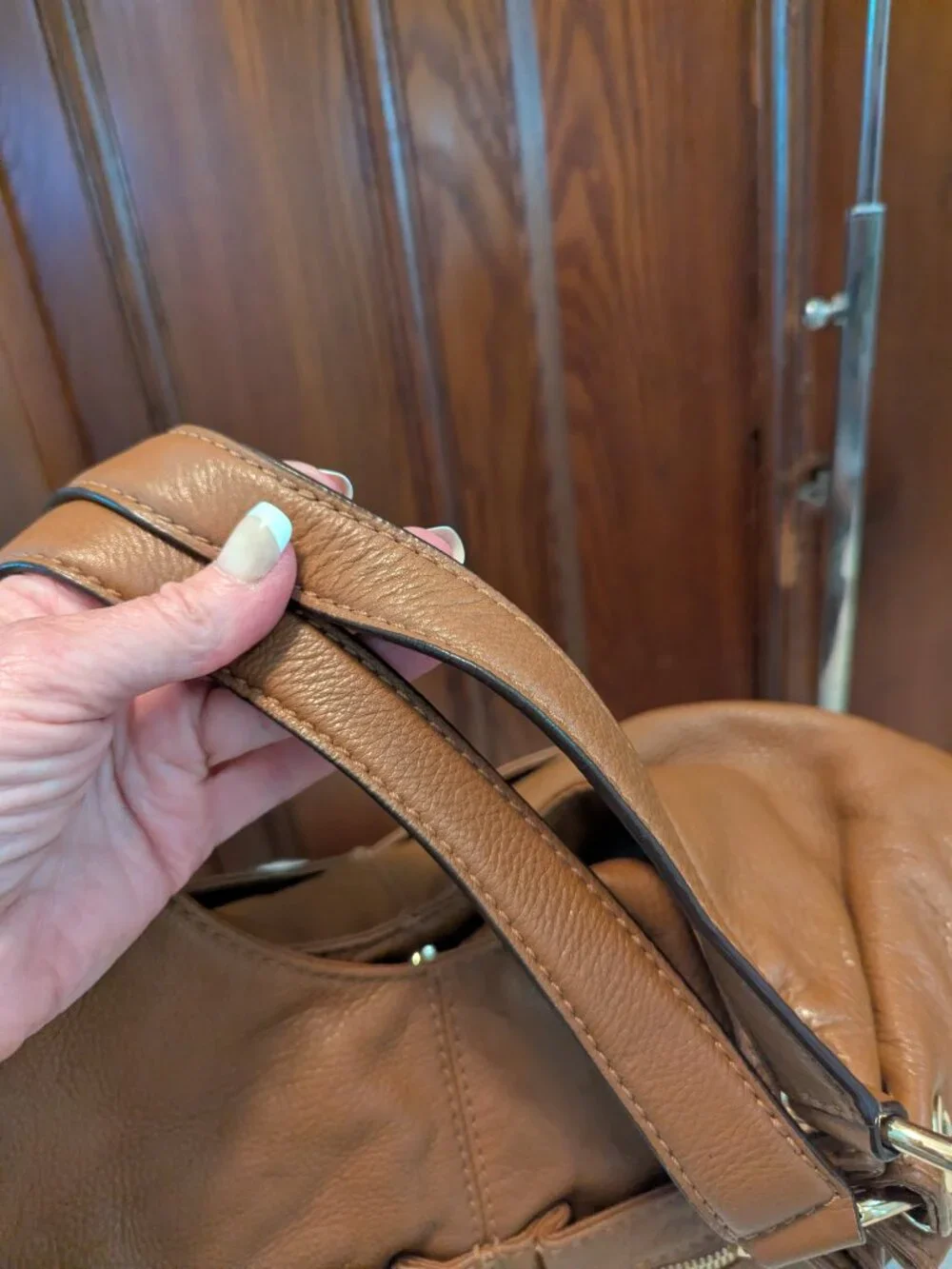 Michael Kors Large Layton Tan Hobo Bag